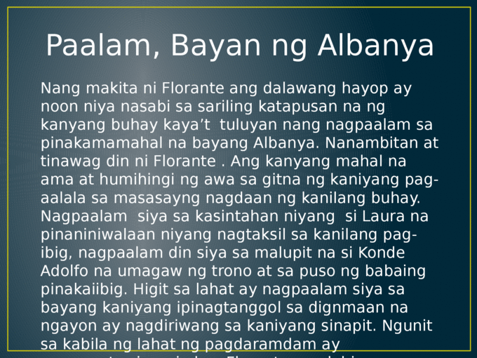 florante at laura ppt